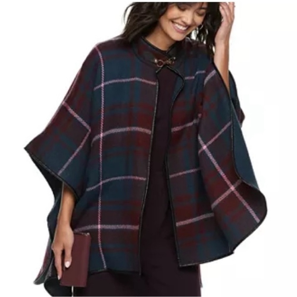 Plaid Cape
